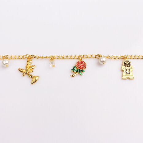 Beauty and the Beast bedelarmband - Filmspullen