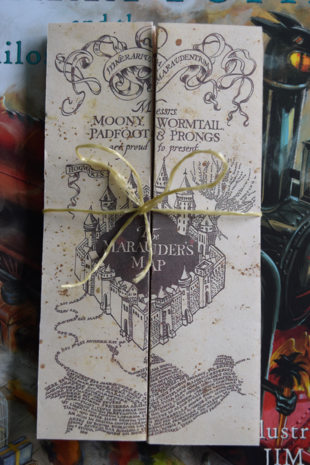 Harry Potter mini Marauders Map