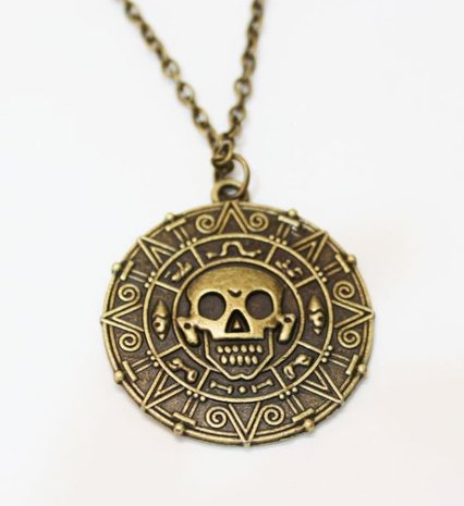 Aztec amulet ketting - Filmspullen.nl