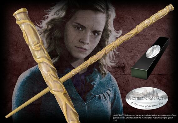 Hermione Granger / Hermelien Griffel toverstaf - Filmspullen.nl