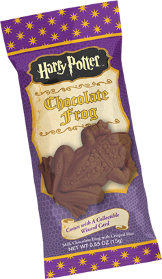 Chocolate frog met collectible card - Filmspullen