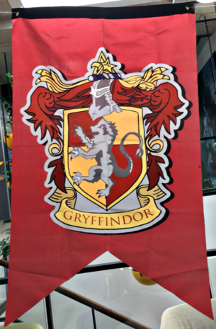 Harry Potter Gryffindor vlag 2 - Filmspullen