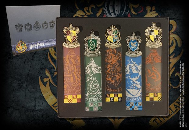 Harry Potter Hogwarts Crest boekenlegger set