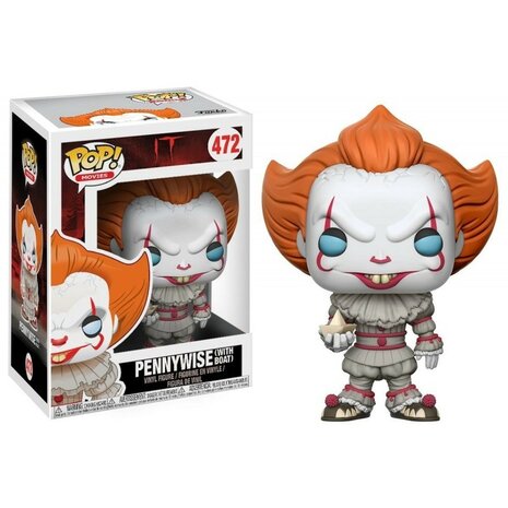 Funko Pop! Pennywise with boat - Filmspullen