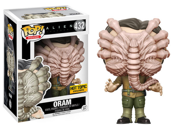 Funko Pop! Alien Covenant: Oram with Face Hugger - Filmspullen.nl