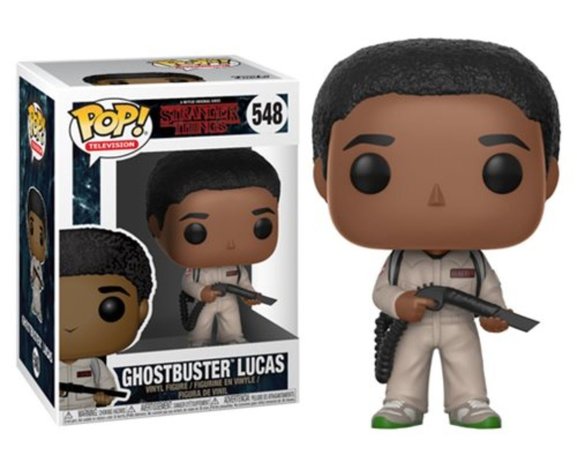 Funko Pop! Stranger Things: Ghostbuster Lucas - Filmspullen.nl