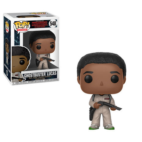 Funko Pop! Stranger Things: Ghostbuster Lucas - Filmspullen.nl