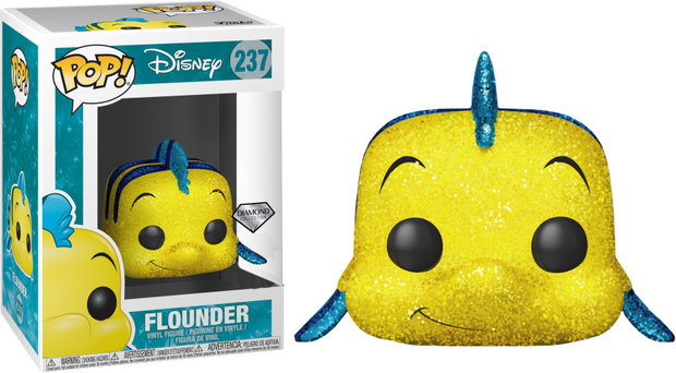 Funko Pop! Disney - The Little Mermaid: Flounder (Diamond Collection) - Filmspullen.nl