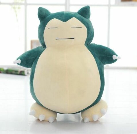 Pokemon Snorlax pluche knuffel - Filmspullen.nl