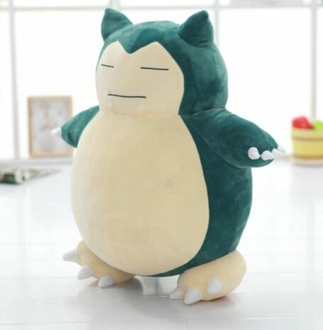 Pokemon Snorlax pluche knuffel - Filmspullen.nl