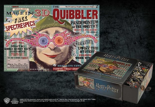 Harry Potter puzzel Quibbler - filmspullen.nl