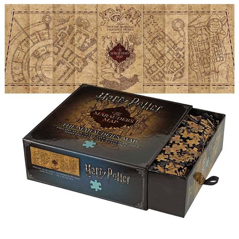 Marauders Map puzzel Harry Potter [The Noble Collection] - Filmspullen.nl