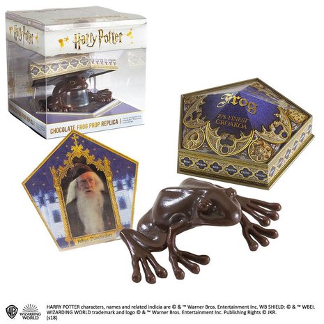 Harry Potter Chocolate Frog replica (Chocoladekikker) - Filmspullen.nl