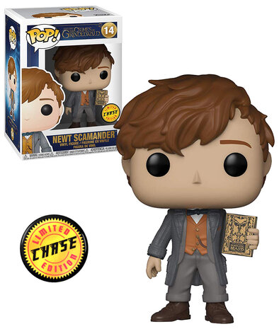 Funko Pop! Fantastic Beasts: Newt Scamander [Chase] - Filmspullen.nl