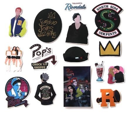 Riverdale sticker set - Filmspullen.nl