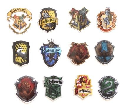 Harry Potter sticker set (50 stuks) - Filmspullen.nl