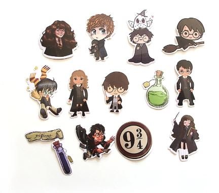 Harry Potter sticker set (50 stuks) - Filmspullen.nl