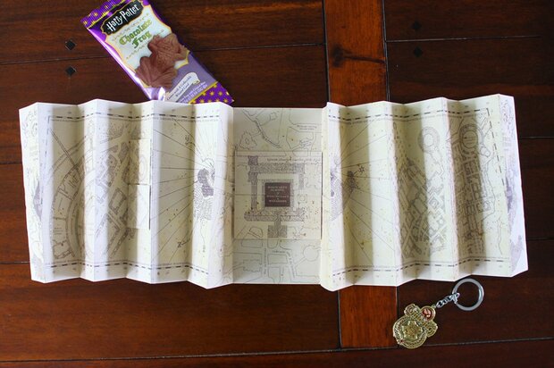 Harry Potter mini Marauders Map - filmspullen.nl