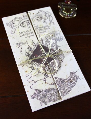 Harry Potter mini Marauders Map - filmspullen.nl