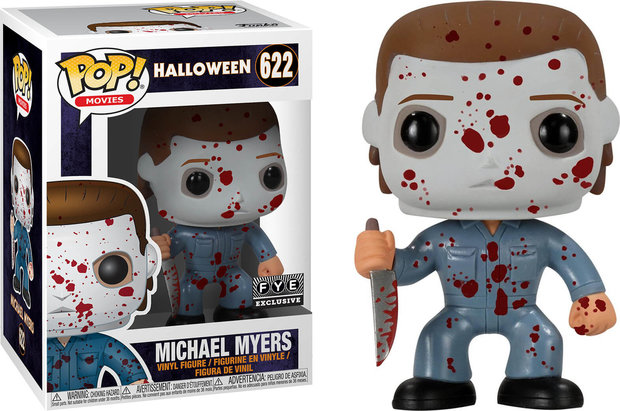 Michael Myers (Blood Splatter) Exclusive Funko Pop! uit Halloween - filmspullen.nl