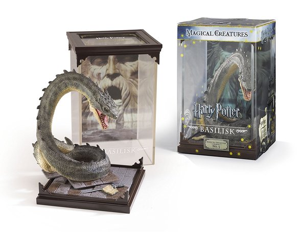 Basilisk diorama - Harry Potter Magical Creatures - Filmspullen.nl