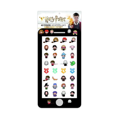 Harry Potter Kawaii stickers (40 stuks) - filmspullen.nl