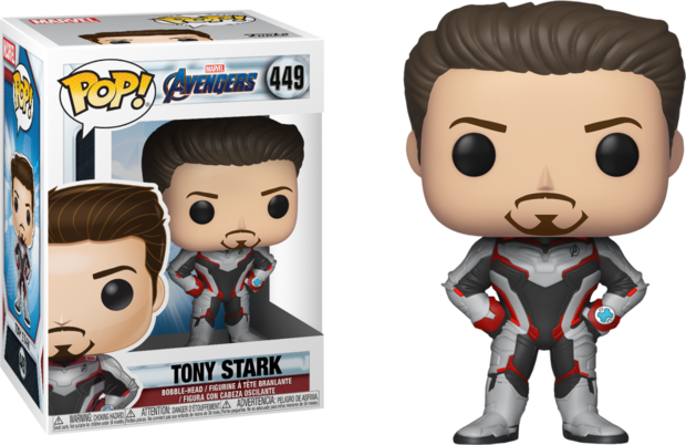 Tony Stark Funko Pop! uit Avengers Endgame - filmspullen.nl