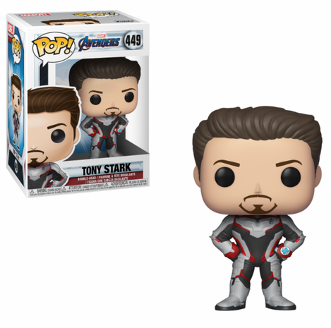 Tony Stark Funko Pop! uit Avengers Endgame - filmspullen.nl