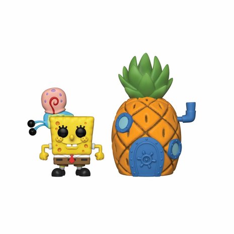 Funko Pop! Town: Spongebob with Pineapple - filmspullen.nl