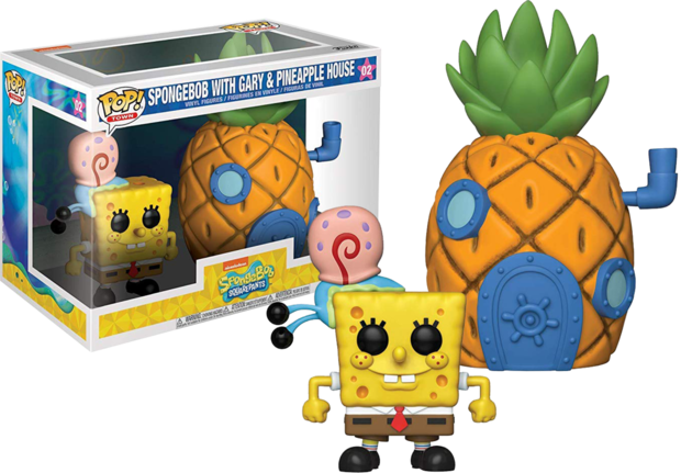 Funko Pop! Town: Spongebob with Pineapple - filmspullen.nl