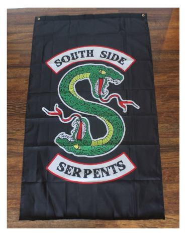 Riverdale Southside Serpents vlag - filmspullen.nl