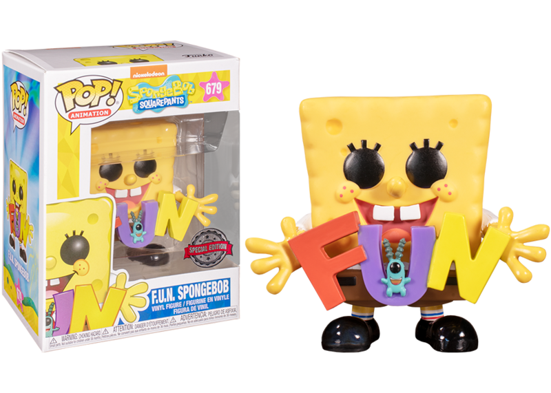 Funko Pop! Spongebob Squarepants &amp; Plankton: FUN - Filmspullen.nl