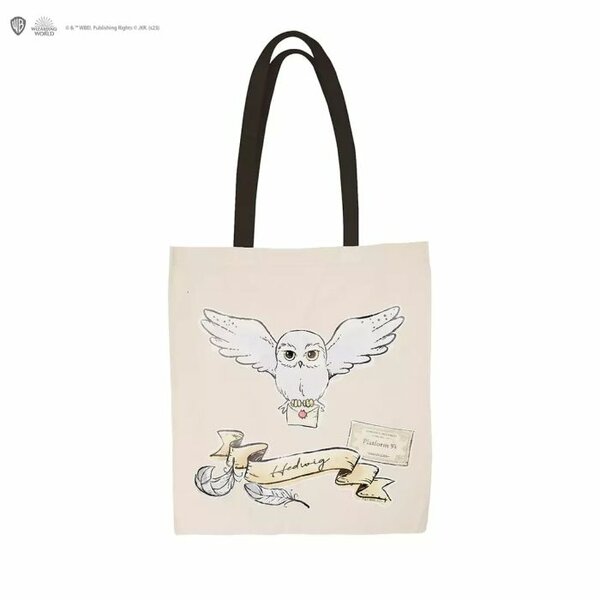 Harry Potter Hedwig canvas tas - filmspullen.nl