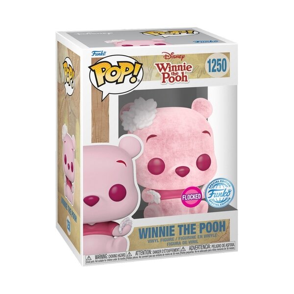 Funko Pop! Disney: Winnie the Pooh - Cherry Blossom Pooh [Flocked] [Limited Edition] - filmspullen.nl
