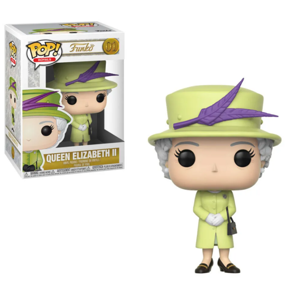 Funko Pop! Royal Family - Queen Elizabeth II [Green Outfit] - filmspullen.nl