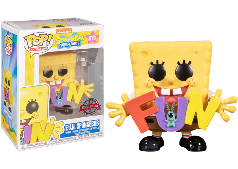 Funko Pop! Spongebob Squarepants &amp; Plankton: FUN - Filmspullen.nl