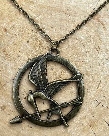 The Hunger Games Mockingjay ketting - filmspullen.nl