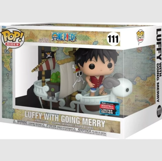 Funko Pop! One Piece - Luffy with Going Merry [NYCC Exclusive] #111