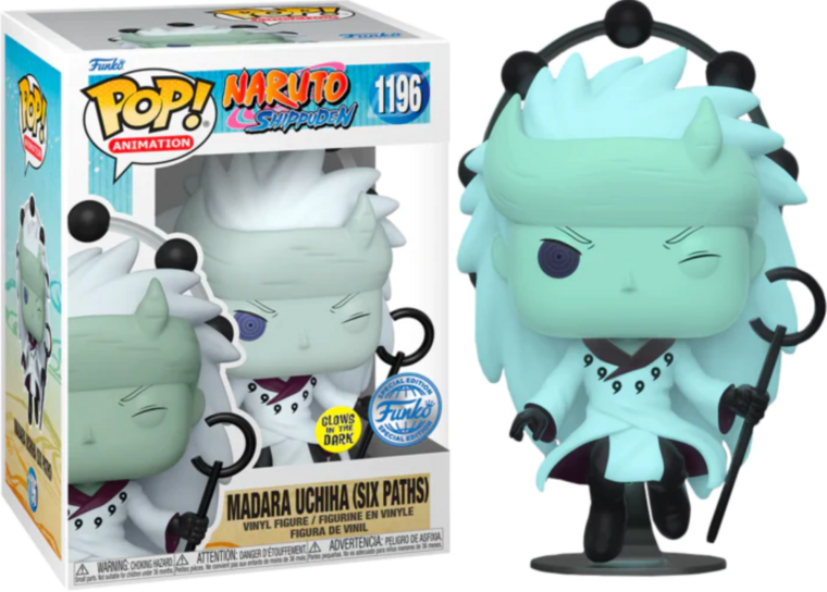 Funko Pop! Naruto Shippuden - Sage Madara Uchiha [Glow in the Dark] [Limited Edition] - filmspullen.nl