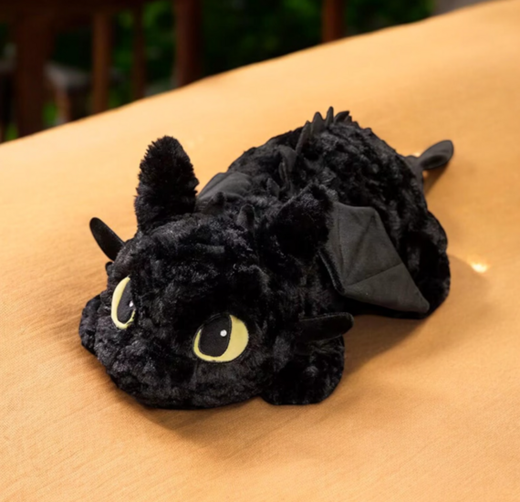 How To Train Your Dragon - Fluffy Toothless knuffel XL - filmspullen.nl