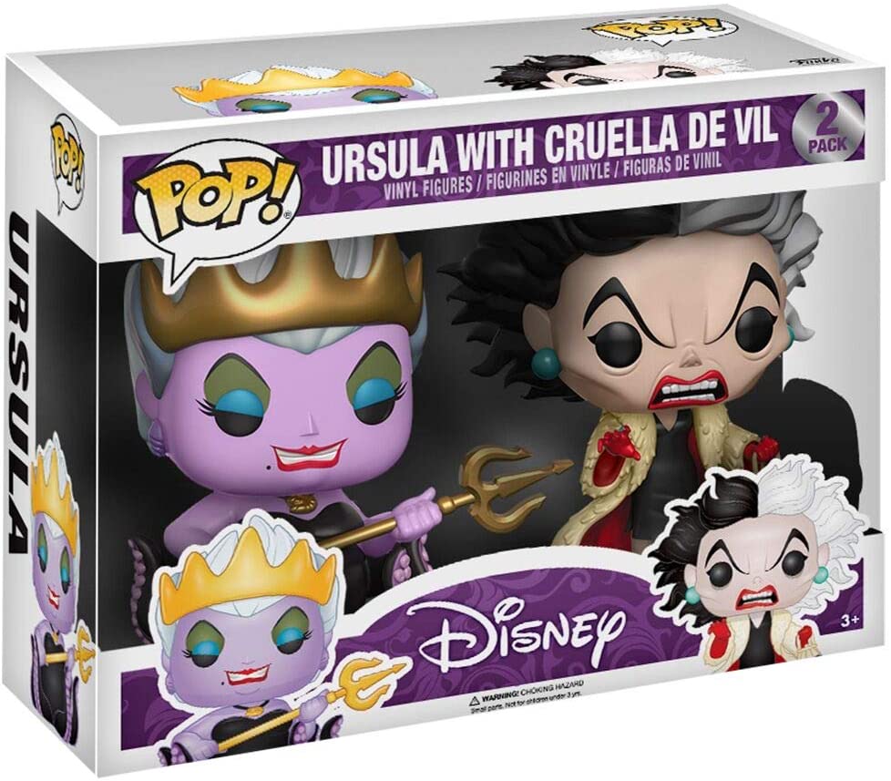 Funko Pop! Disney: Ursula \u0026 Cruella de 