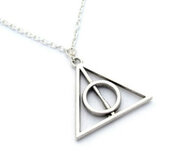 Harry Potter Deathly Hallows ketting zilver Harry Potter Deathly Hallows ketting zilver