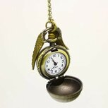 Harry Potter snaai ketting met klok Harry Potter snaai ketting met klok