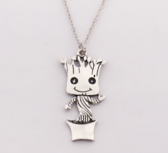 Guardians of the Galaxy: Baby Groot verzilverde ketting Guardians of the Galaxy: Baby Groot verzilverde ketting