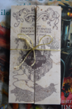 Harry Potter mini Marauders Map Harry Potter mini Marauders Map