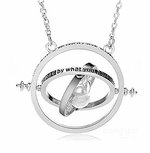 Zilveren tijdverdrijver ketting Zilveren tijdverdrijver ketting