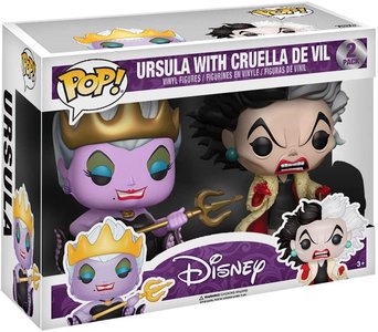 Funko Pop! 2-pack Ursula & Cruella de Vil - Filmspullen.nl